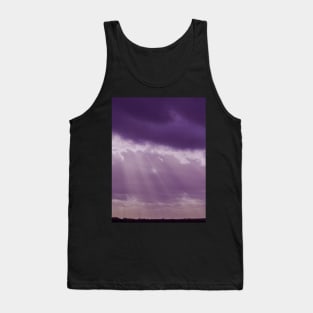 Purple rays Tank Top